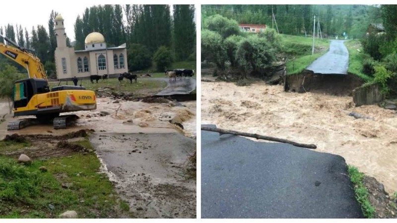 Түркістан облысын тағы да су басты - Қазақстан жаңалықтары