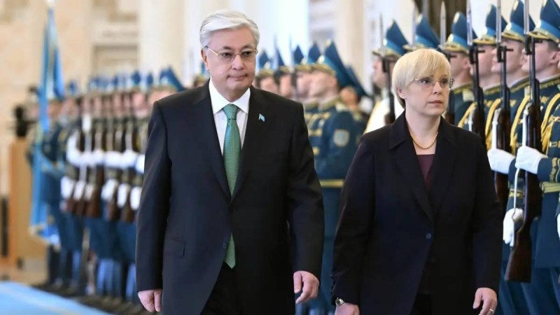 «Ақорда» резиденциясында Словения президентін салтанатты қарсы алу рәсімі өтті