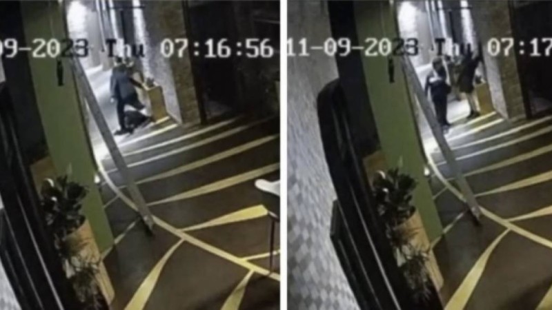 Желіде Бишімбаевтың Нүкенованы соққыға жыққаны түсірілген видео тарады