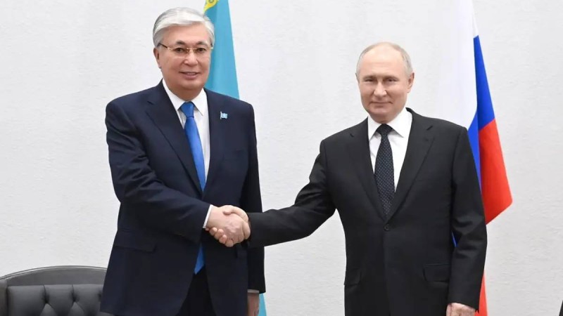 Қасым-Жомарт Тоқаев Владимир Путинмен кездесті