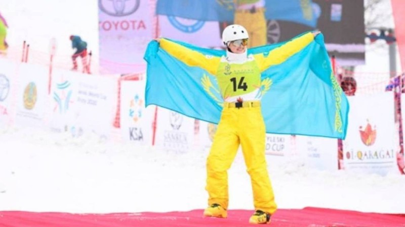 Қазақстандық әйел АҚШ-тағы шаңғы акробатикасы турнирінде бірінші болды