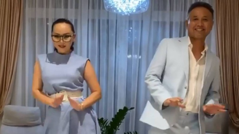 Баян Мақсатқызы мен күйеуінің видеосы желіні шулатты (видео)