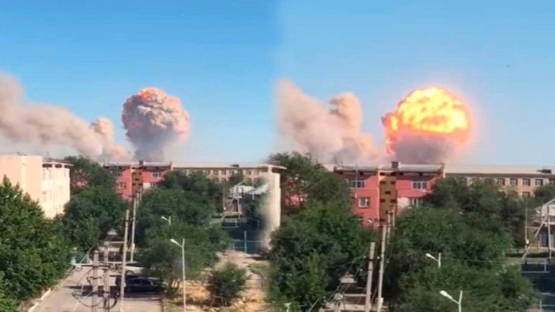 Арыстағы жарылыстың залалын бұрынғы әскери қызметкерлер төлейді