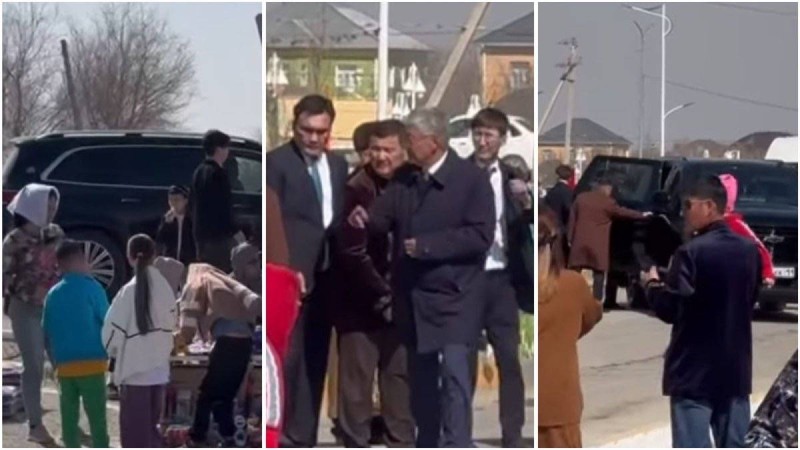 «Maybach-ты халық облыс әкімі келгенде ғана көреді»: Журналист Нұрлыбек Нәлібаевтың кортежін сынады (ВИДЕО)