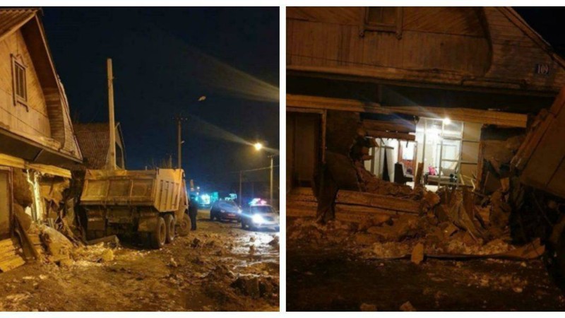 Петропавлда жүк көлігі үйге соғылып, бір адам зардап шекті - Қазақстан жаңалықтары