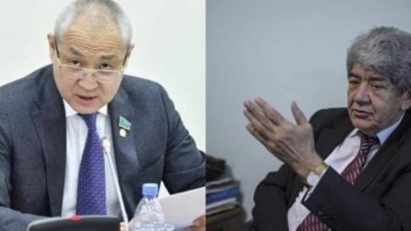 "Жиналыстың шырқын бұзбаңыз. Микрофонды қазір вообще айырып тастаймыз": Жаңбыршин мен Елеусізов жиналыста сөзге келіп қалды