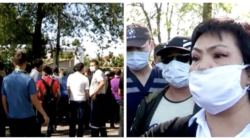 Шымкентте үстемақы көрмедік деген медицина қызметкерлері шу шығарды - Қазақстан жаңалықтары