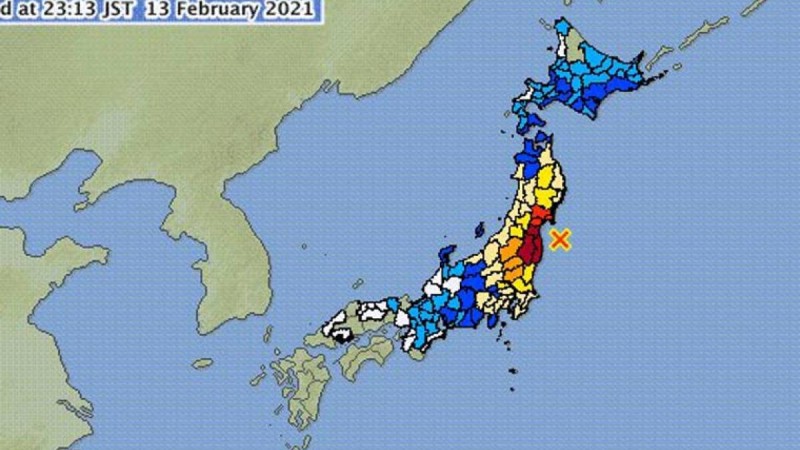 Жапонияда жойқын жер сілкінісі: Цунами қаупі төніп тұр (видео)