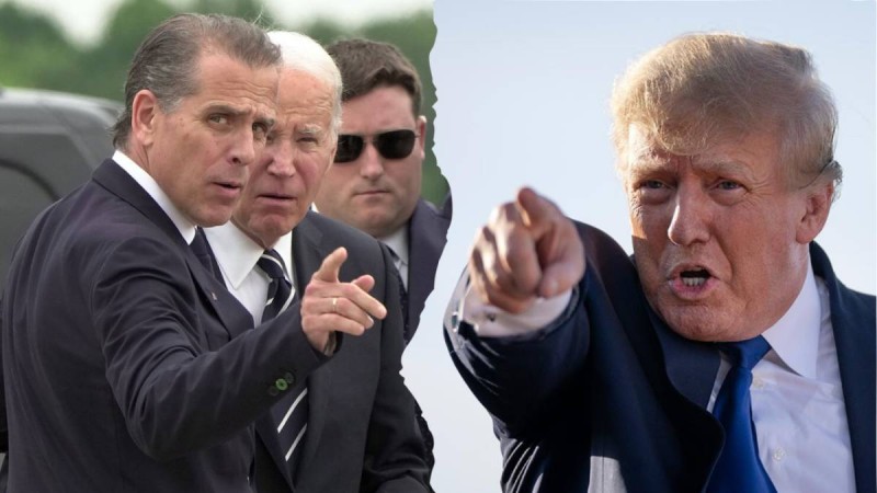 Трамп экс-президент Байденнің ұл-қызын күзетінен айырды