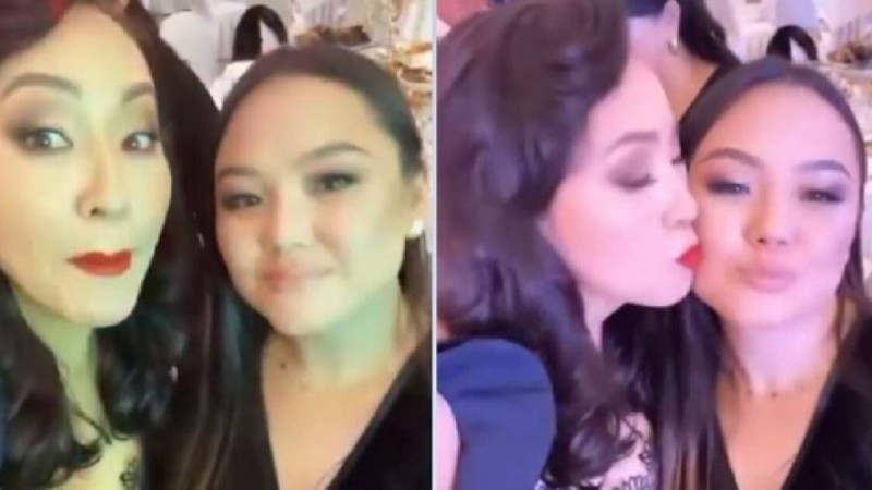 Айгүл Иманбаева Сәбит Әбдіхалықовтың үшінші әйелін көпшілікке таныстырды (ВИДЕО)