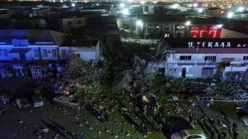 Ақтауда дәмханада жарылыс болды