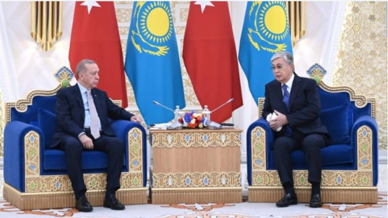 Тоқаев пен Ердоған Астанада келіссөз жүргізді