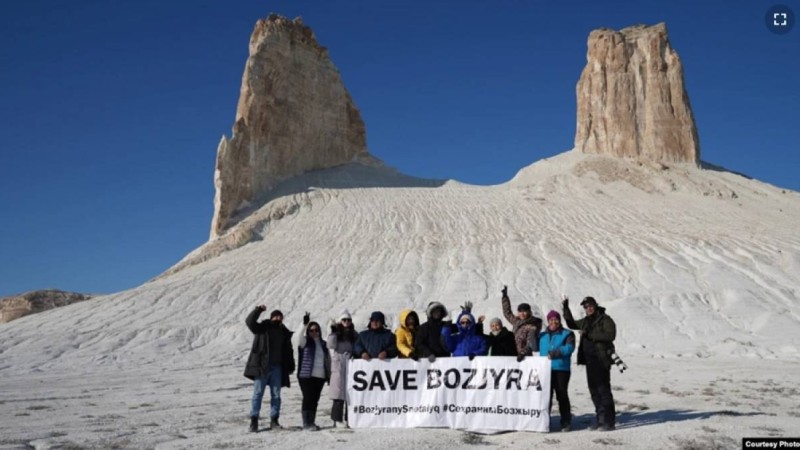 Бозжыра шатқалын қорғаушылар онлайн-петиция бастады