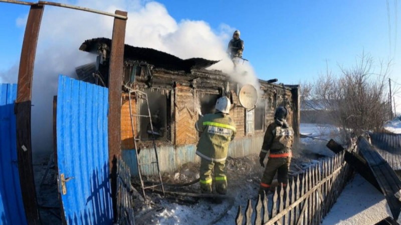 Солтүстік Қазақстанда үй өртеніп, бір отбасының 4 адамы қайтыс болды