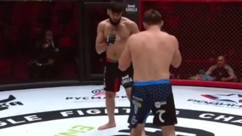 Қазақстандық ММА файтері орысты 84 секундта нокаутқа түсірді (видео)