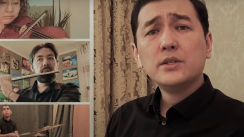 Қазақстан мен Ресейдің танымал опера әншілері "Тырналар" әнін онлайн орындады – видео