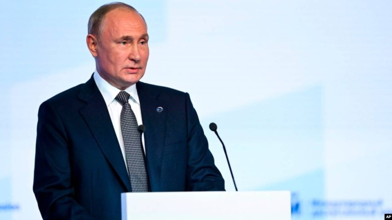 Путин "Талибанды" терроршылар тізімінен алып тастау қажеттігін айтты