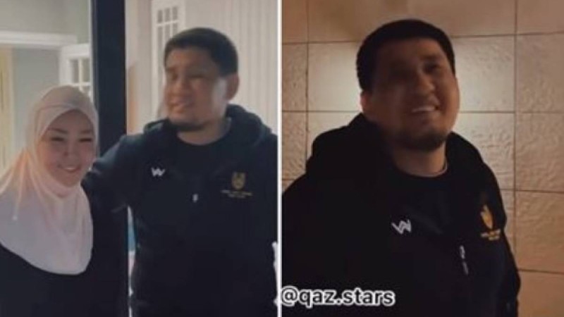 Айнұр Тұрсынбаеваның жолдасы үйіне оралды