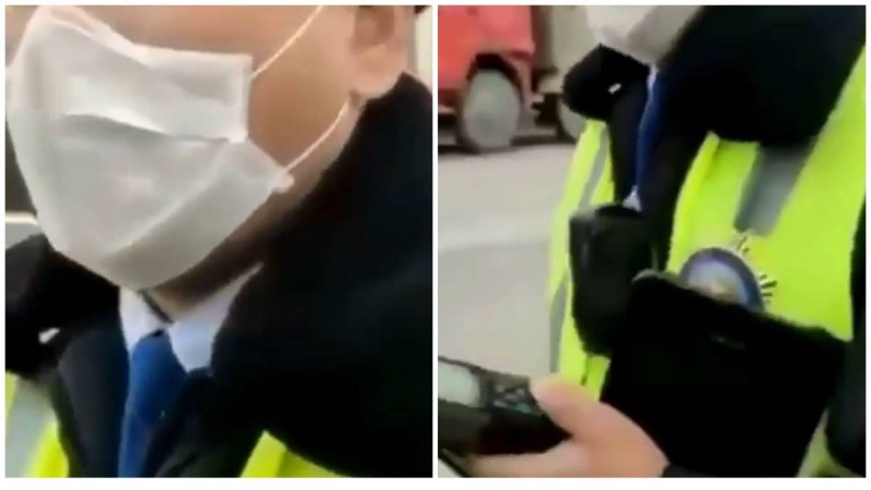 "Халыққа қызмет етпеймін!" деп шамданған полицейді жұрт жерден алып, жерге салды (видео)