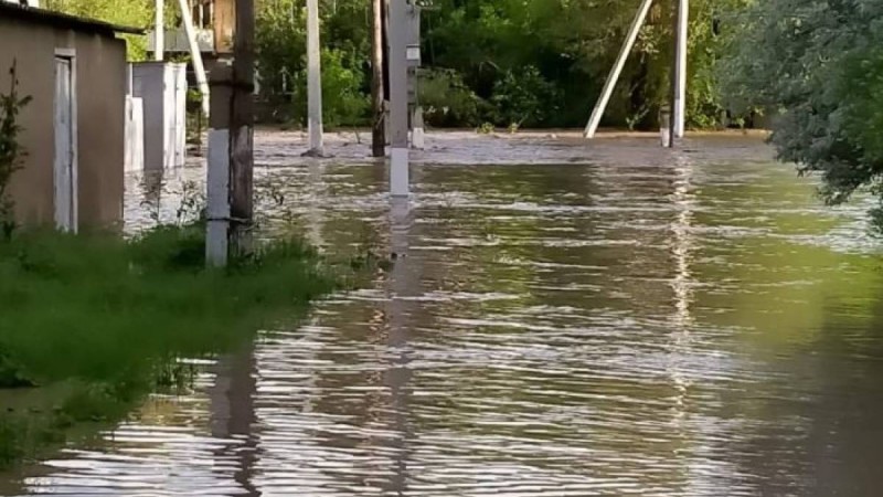 Қазақстанның оңтүстігінде тағы бір ауылда үйлерді су басты