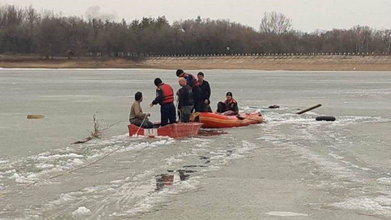 Алматы облысында ер адам мен әйел мұз астына түсіп кетті - Қазақстан жаңалықтары