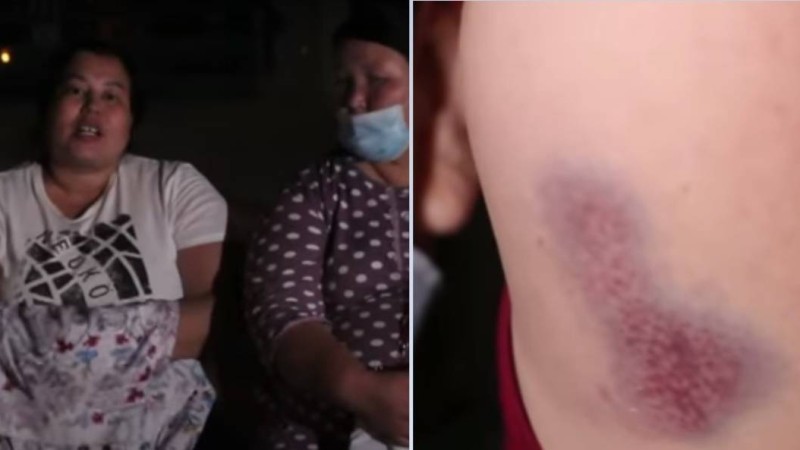 Қызылордалық көп балалы аналар: Әкімдікке жиналып мәселемізді айтқанда полицейлер соққыға жықты