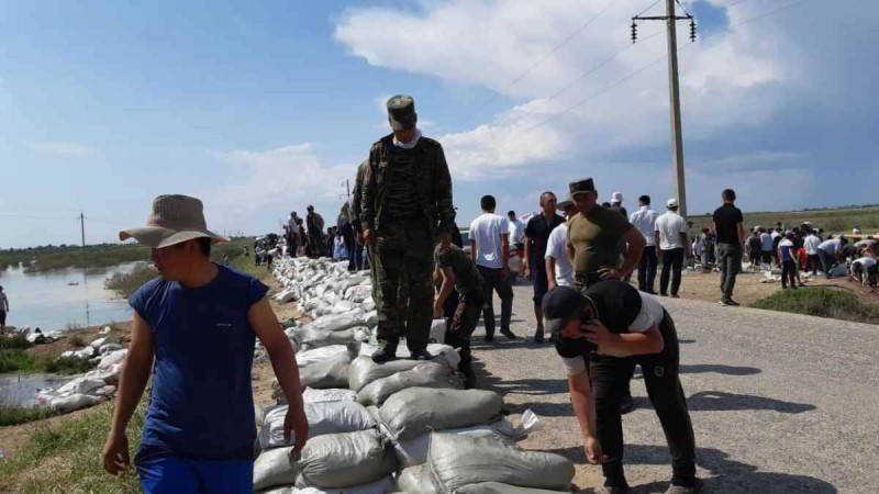 Түркістан облысында су басу деңгейі төмендей бастады - Қазақстан жаңалықтары