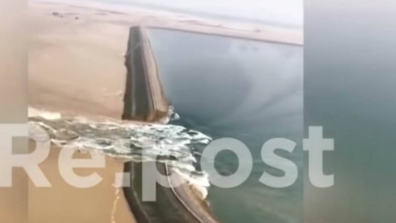 Желіде Сардоба бөгетінің жарылу сәтінің видеосы пайда болды - Қазақстан жаңалықтары