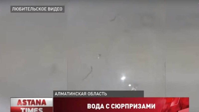 Есік қаласының тұрғындары ішінде қоқыс, балдыр, құрт аралас су ішіп жүр - Қазақстан жаңалықтары