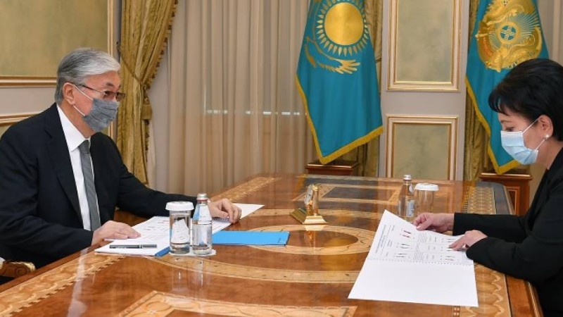 Тоқаев "Ханның қызы" Гүлшара Әбдіқалықованы қабылдады