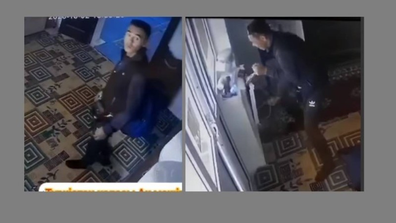 Түркістанда мешіт тонаған ұрының әрекеті видеоға түсіп қалды