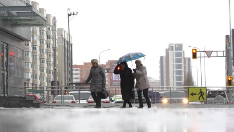 Ақпандағы аномалия: Нұр-Сұлтанда жаңбыр жауды