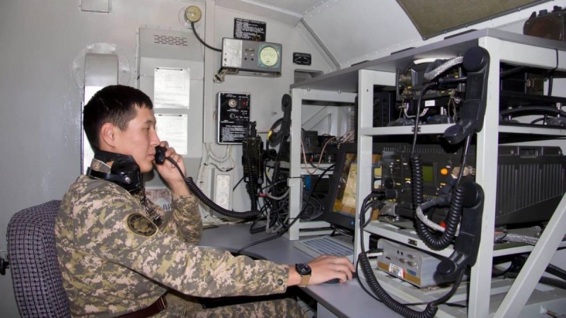 Әскери байланысшылар кәсіби мерекелерін атап өтуде
