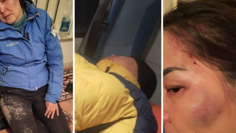 Қытайдан Қазақстанға қашуға мәжбүр болған қос азаматты ұрып кетті (видео)