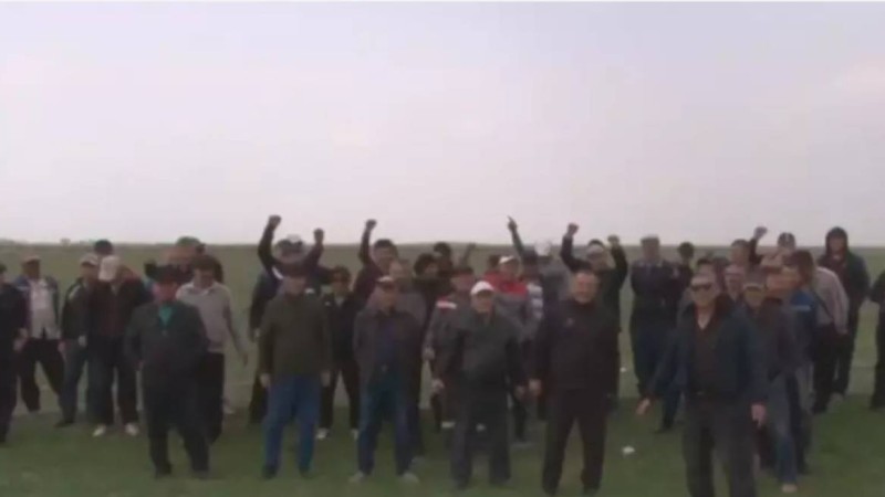 Қытай компаниясының жұмысшылары наразылыққа шықты