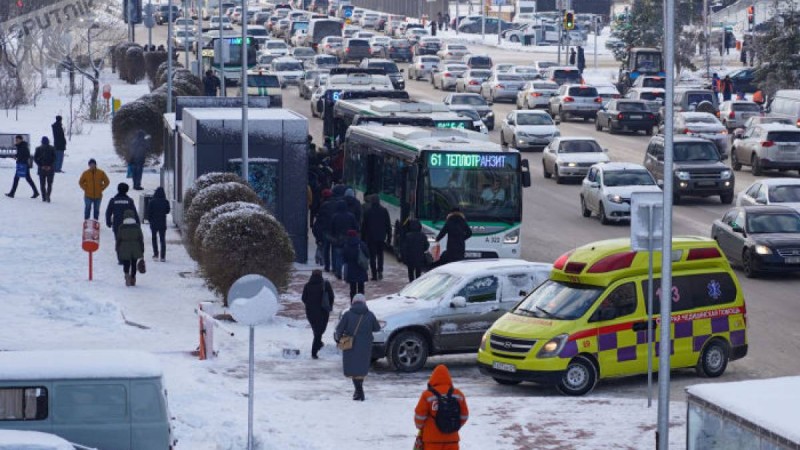 астанада болған жағдайдың видеосы желіде тарап кетті