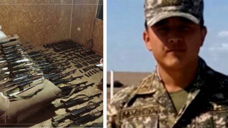 Түркістан облысында қару ұрланған сарбаздың ісі: Дивизия командирі ұсталды