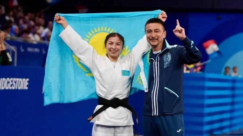 Ақмарал Науатбек дзюдодан Париж Паралимпиадасының чемпионы атанды