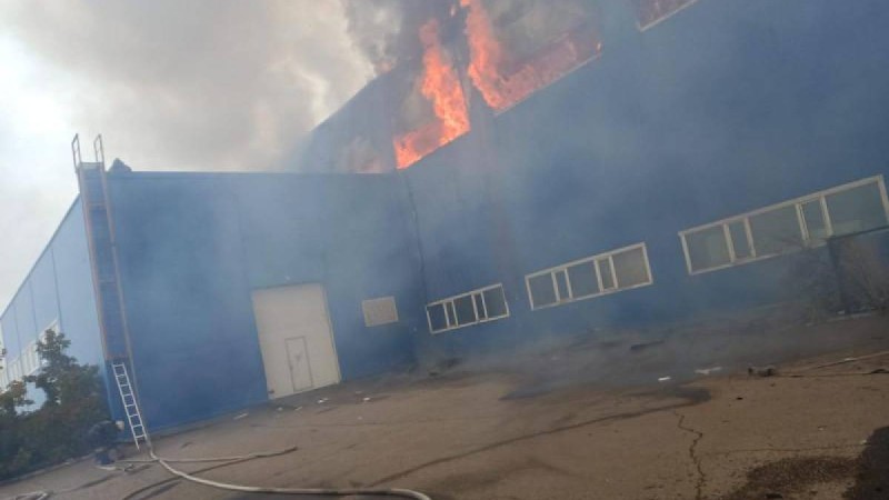 Елордадағы «Астықжан» сауда орталығындағы өрт сөндірілді