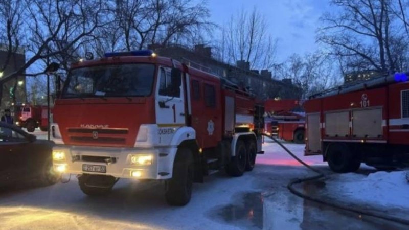 Көкшетауда балалар ойнап жүрген батут орталығы өртке оранды