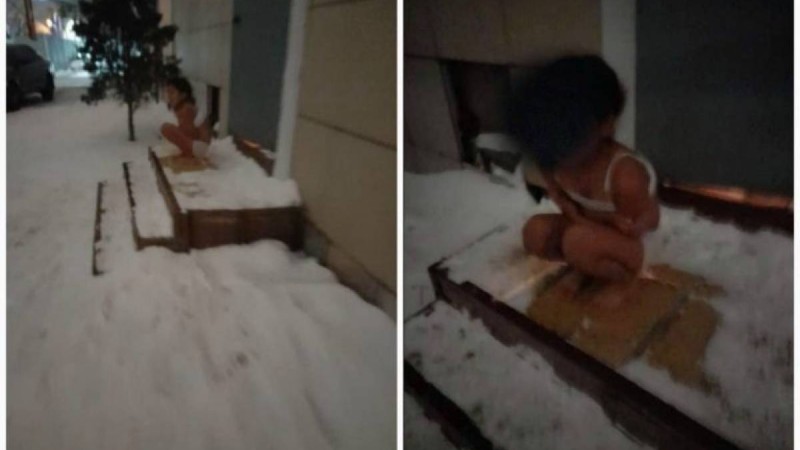 8 жасар қызын далаға қуған әйелге жұмыс іздестіріліп жатыр