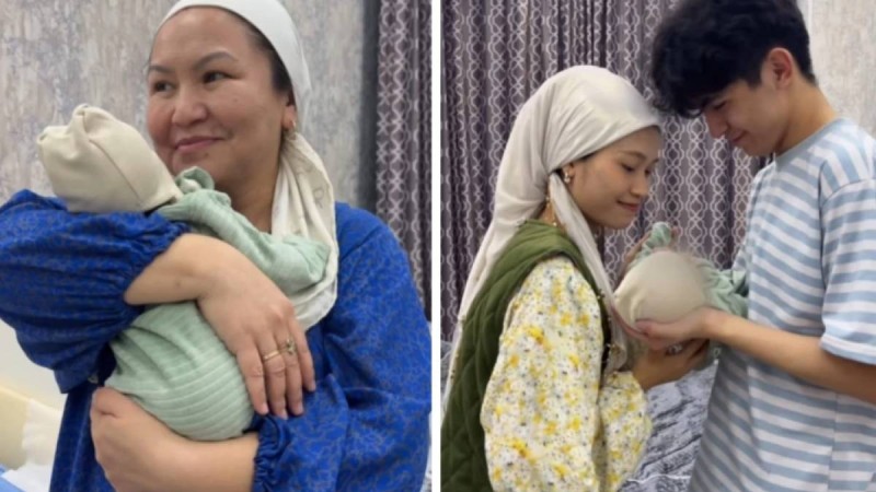 Маңғыстауға келін болған тайландық келін ұл туды