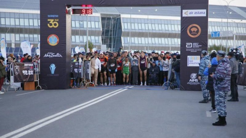 Astana Marathon-2021 марафоны өтіп жатыр