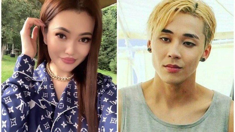 Ерке Есмахан мен A.Z құшақтасып жүр (Видео)