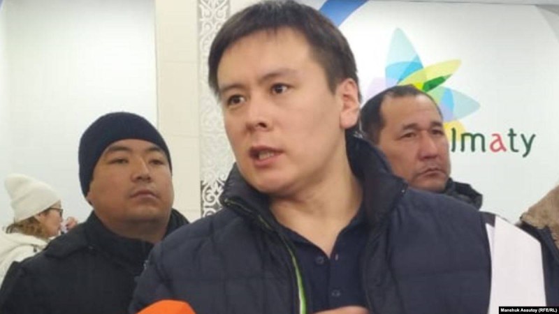 "Демпартия" бастамашыл тобының жетекшісі Мамай үш тәулікке қамалды