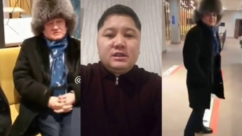 "Мас" депутатты видеоға түсірген ер адам кешірім сұрады (видео)