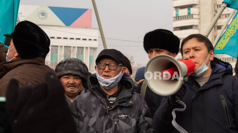 Мамай қарсылық шарасын өткізіп жатыр