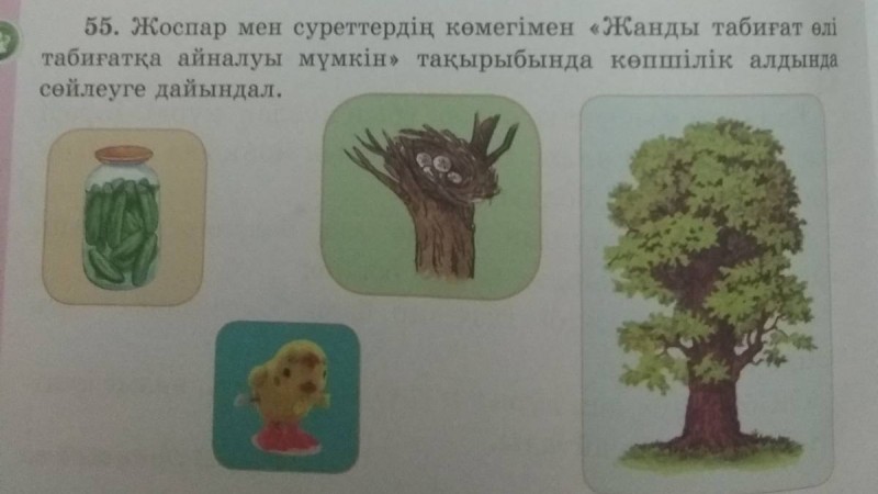 Жанды табиғат өлі табиғатқа айналуы мүмкін