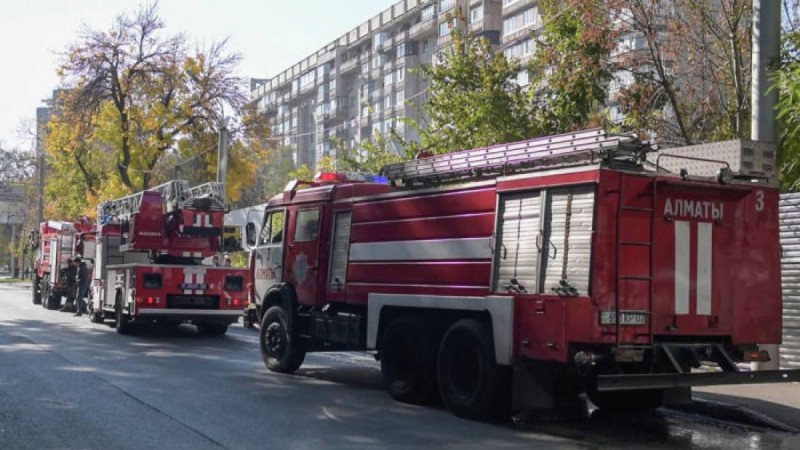 Талдықорғанда өрт салдарынан бір адам қайтыс болды