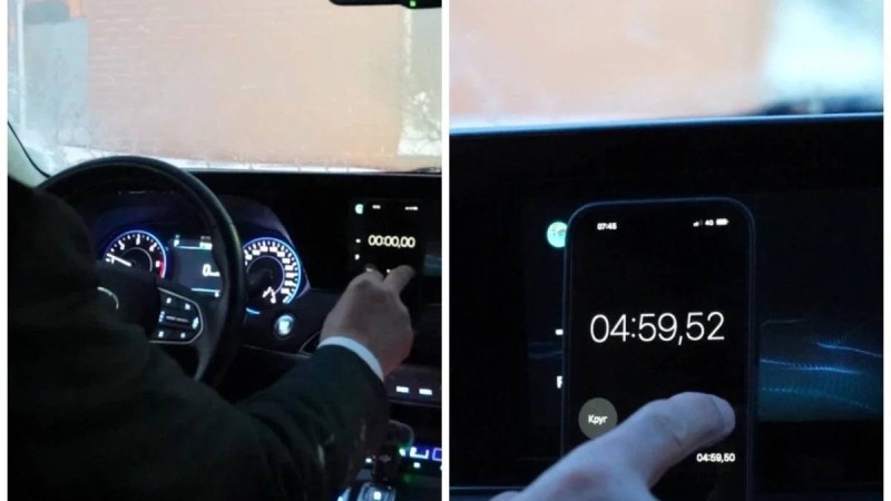 “Қыздыруға 5 минут жетеді” - Министр өзі көлігімен эксперимент жасады